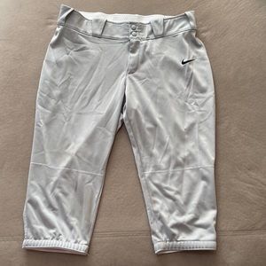Grey Nike XL Baseball Pants
